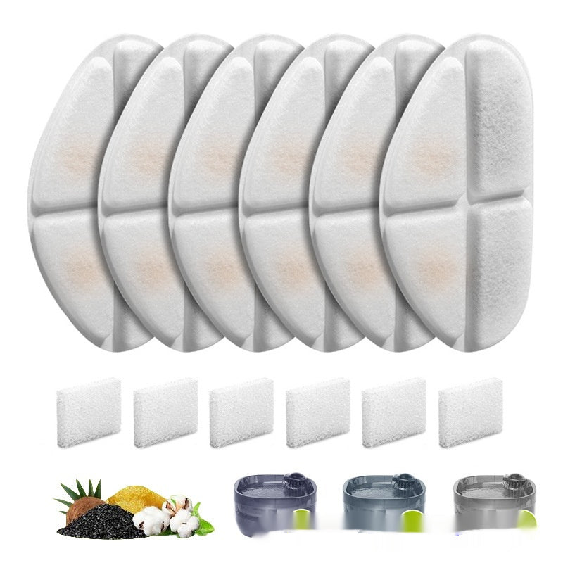 Izumi Replacement Filters — cotton and activated carbon layers